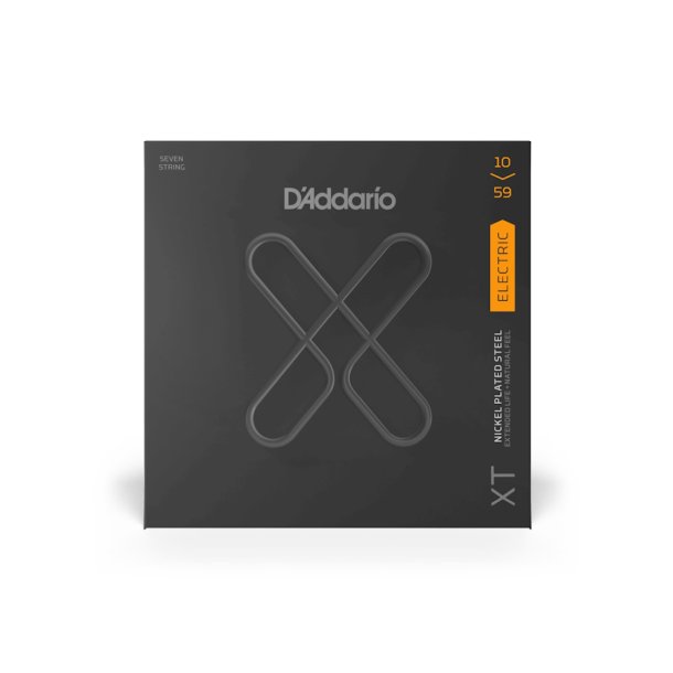 D'Addario XTE1059, Strenges�t 7-strenget elektrisk guitar XT Coated 010-059